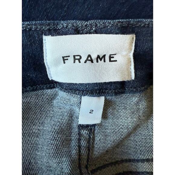 FRAME Le One Skinny Jean Women’s Size 2 Dark Wash in Keller - Picture 7 of 10